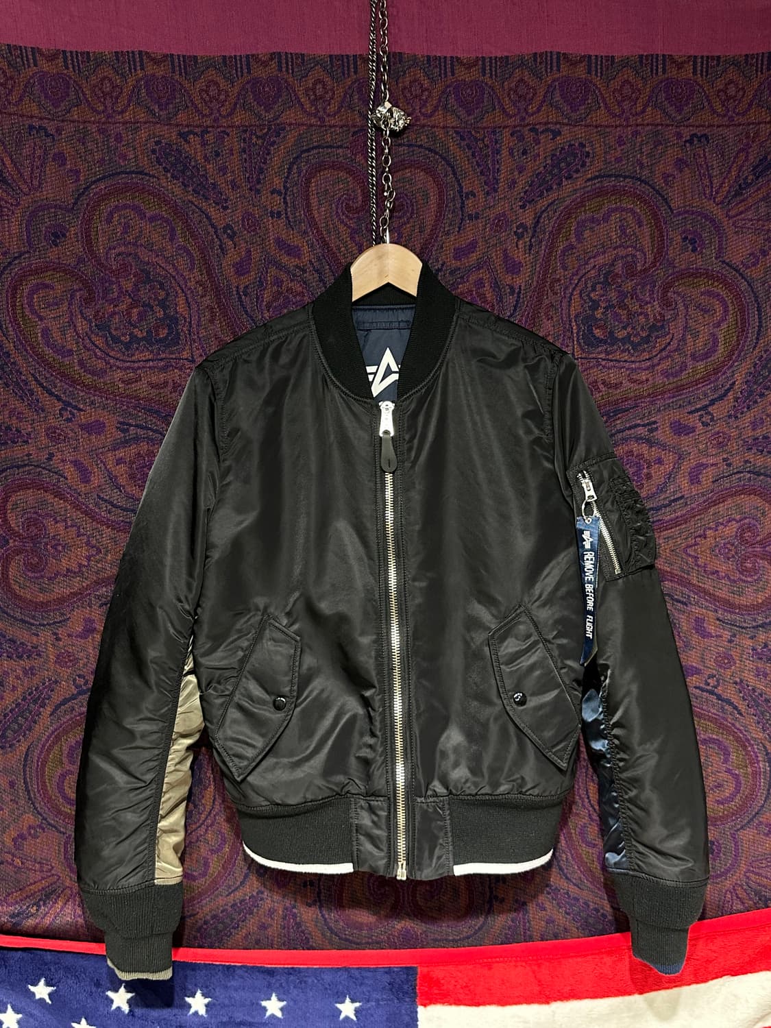 알파인더스트리 x 라이풀 MA1 항공점퍼 상품이미지1