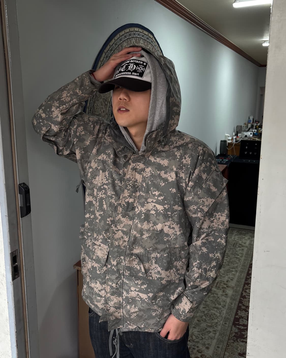 미군 ECWCS 고어텍스 파카 UCP 디지털 카모 상품이미지1