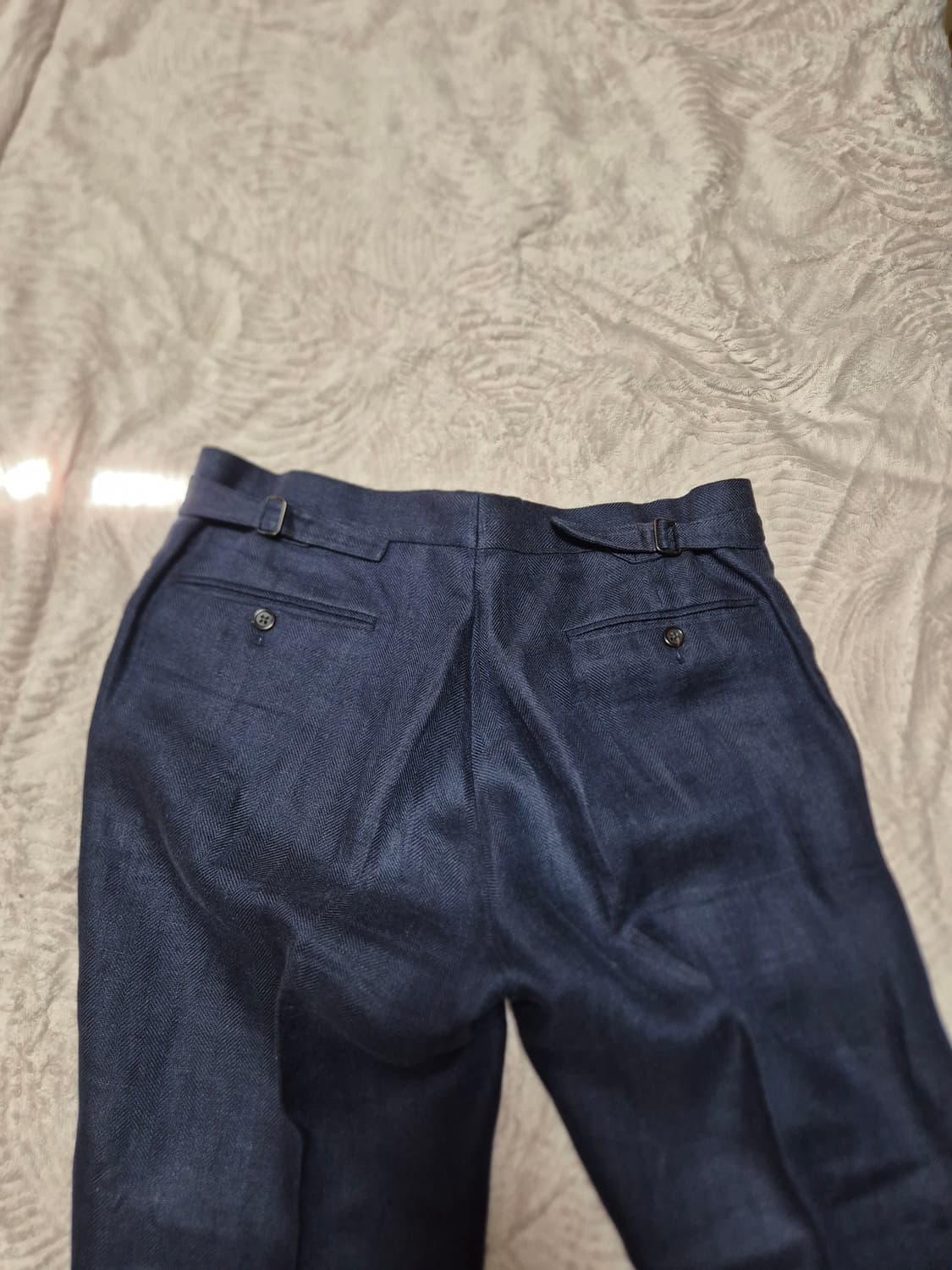 폴로 헤링본 슬랙스 32사이즈 상품이미지8