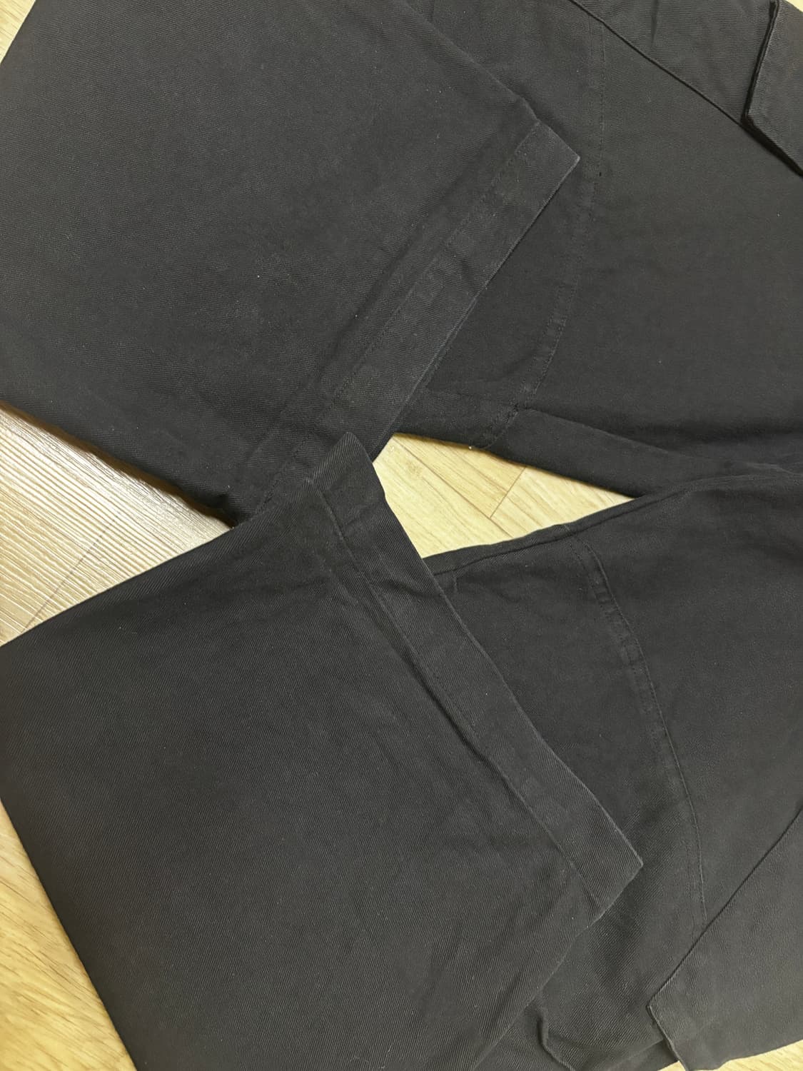 다이브인 무민서 베른카고팬츠 워시드블랙 상품이미지2