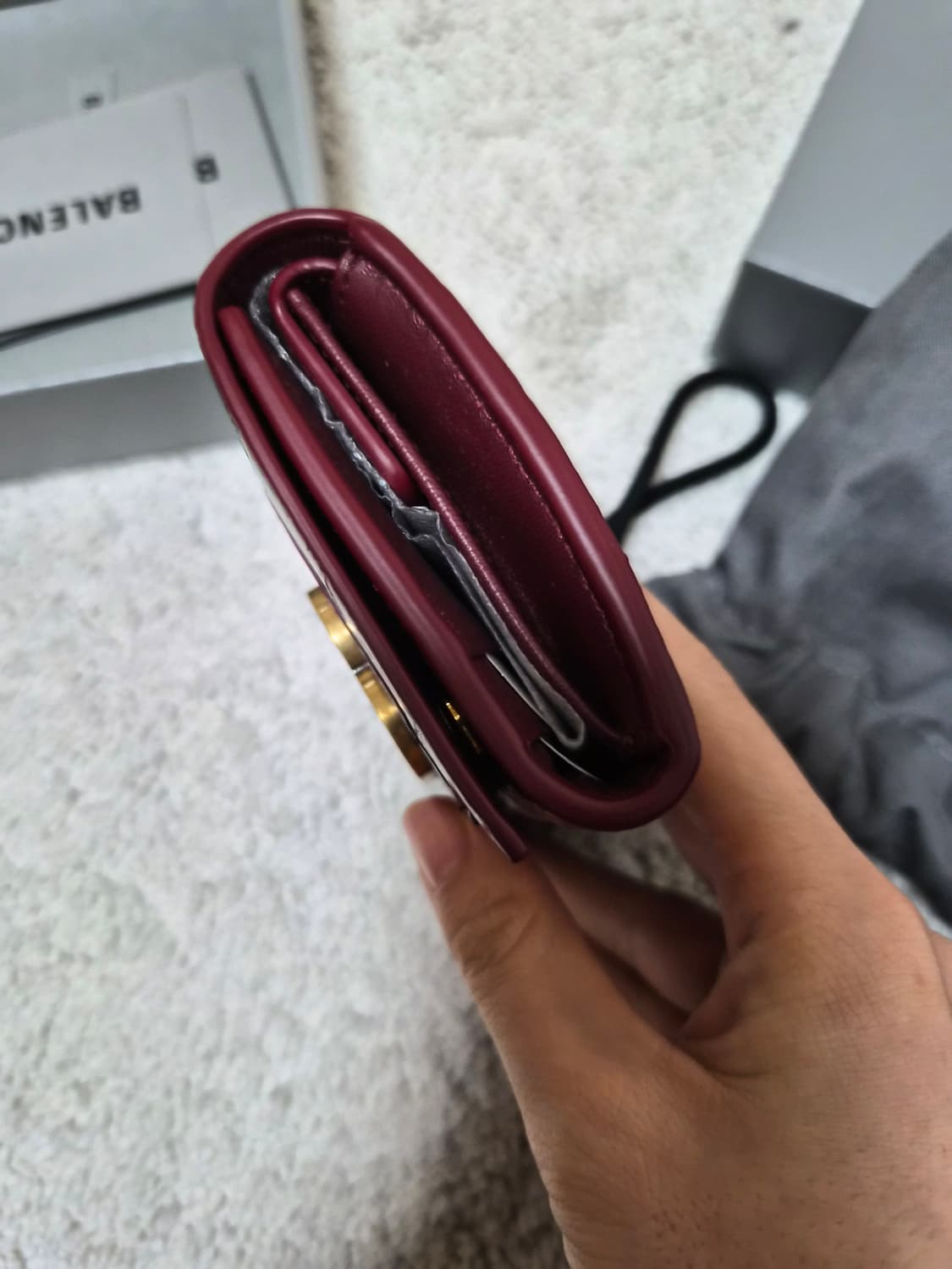 발렌시아가 아워글래스 3단 지갑 상품이미지6