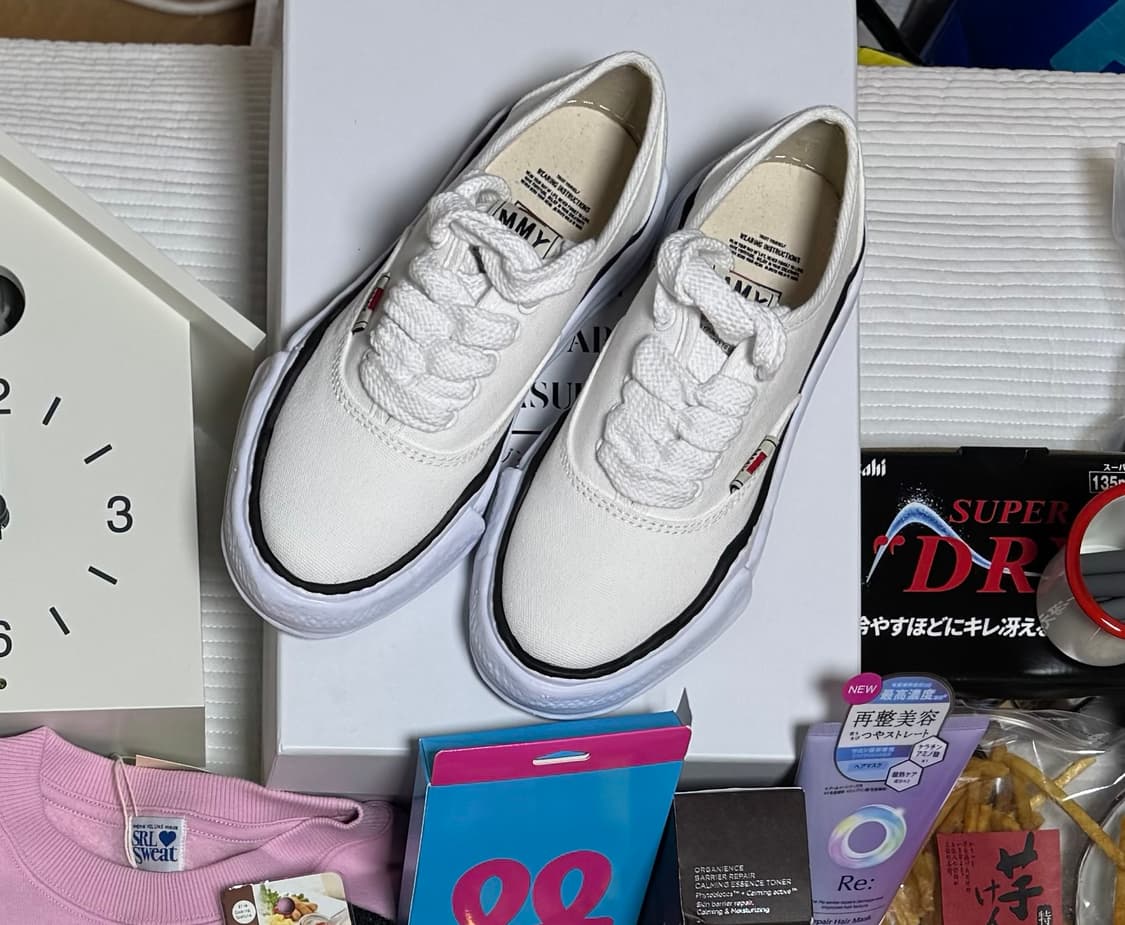 미하라 야스히로 베이커 OG 화이트 37 (새상품) 상품이미지6