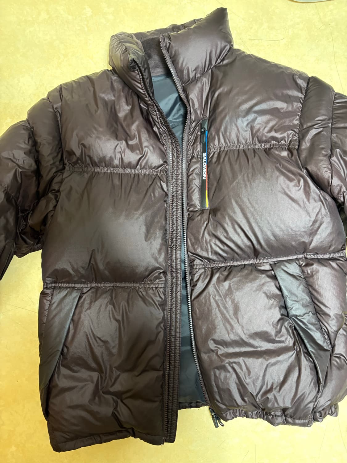  Salomon Contour Down Jacket Chocolate 상품이미지1
