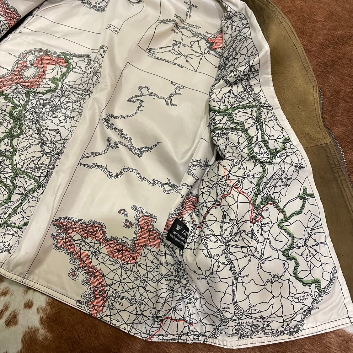 90's 빈티지 레더 베스트 상품이미지8