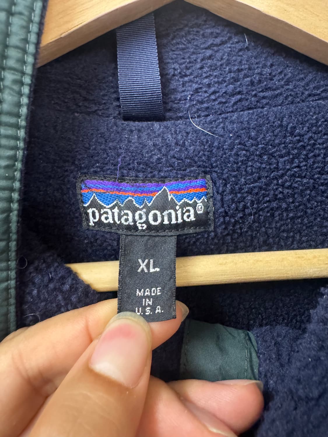 파타고니아 90s usa made 쉘드 신칠라 자켓 xl 상품이미지3