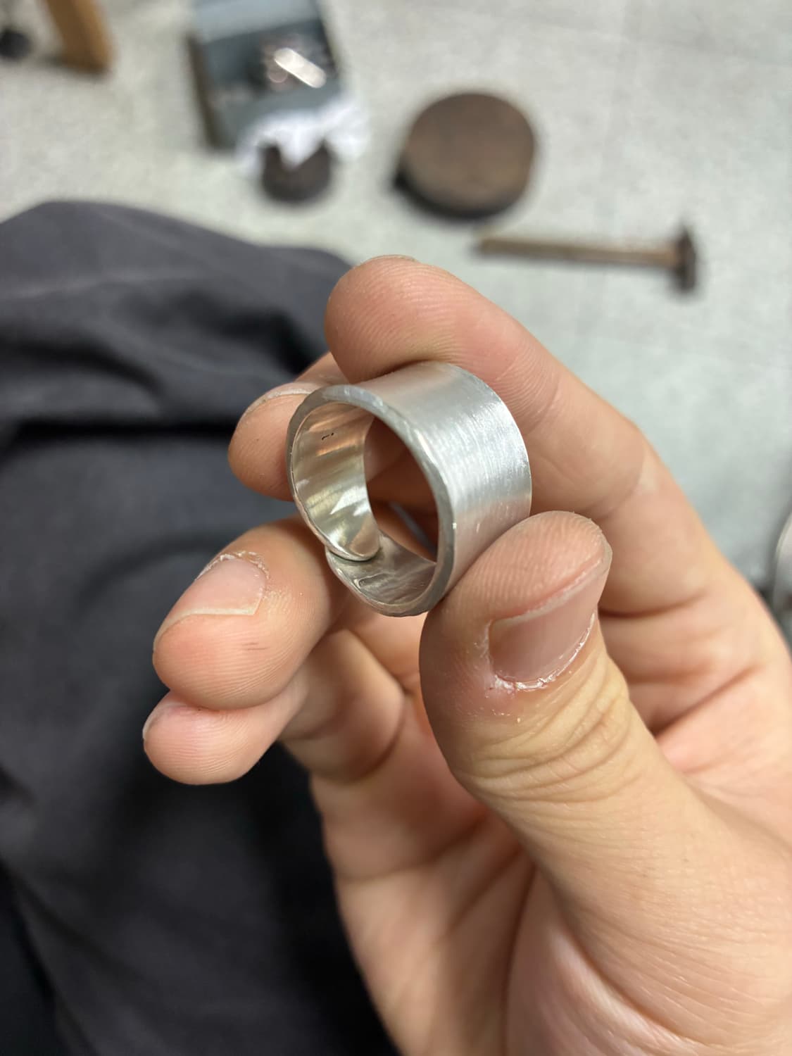 핸드메이드 은반지 상품이미지3