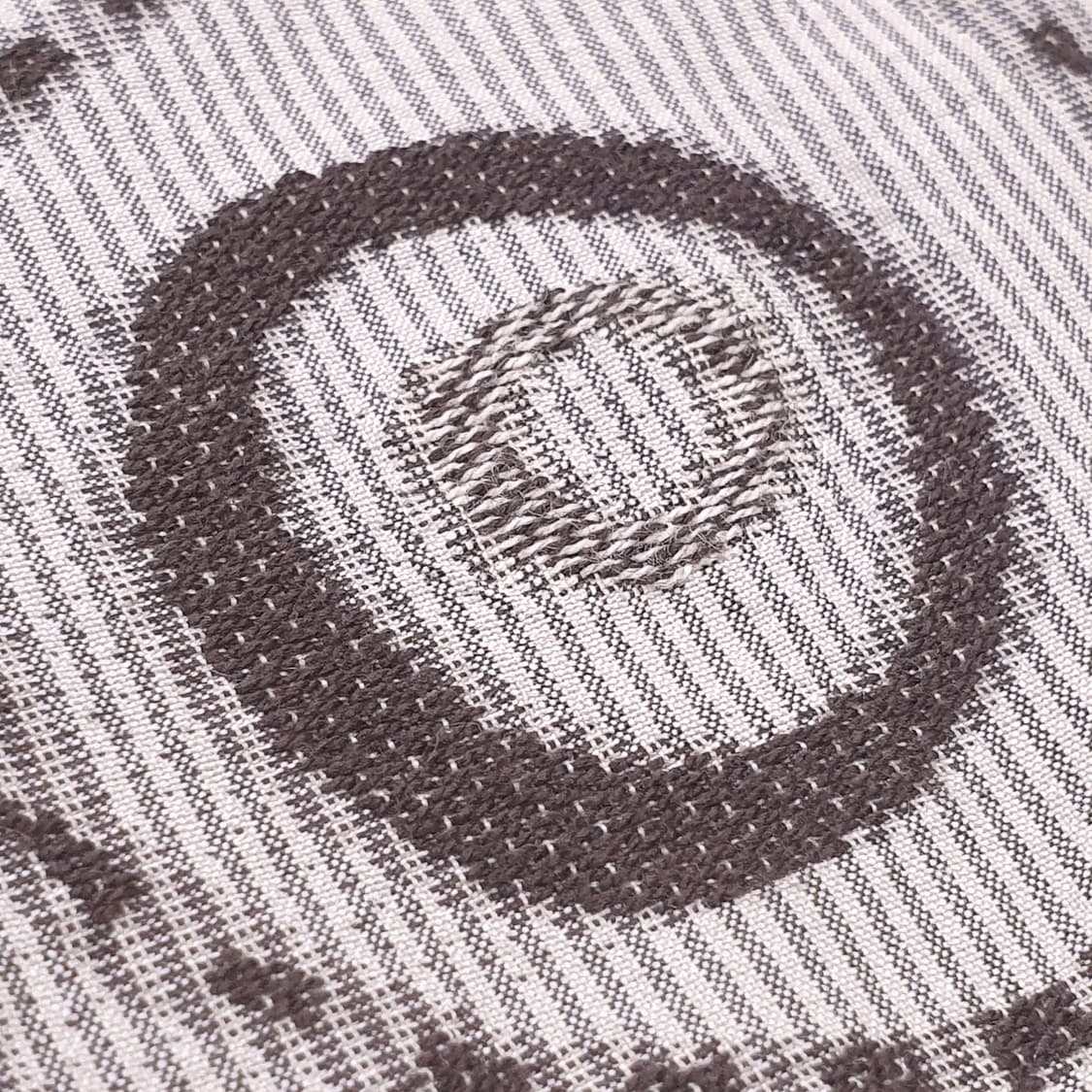 플로럴 자수 밴딩 미디 스커트 라이트 브라운 상품이미지5