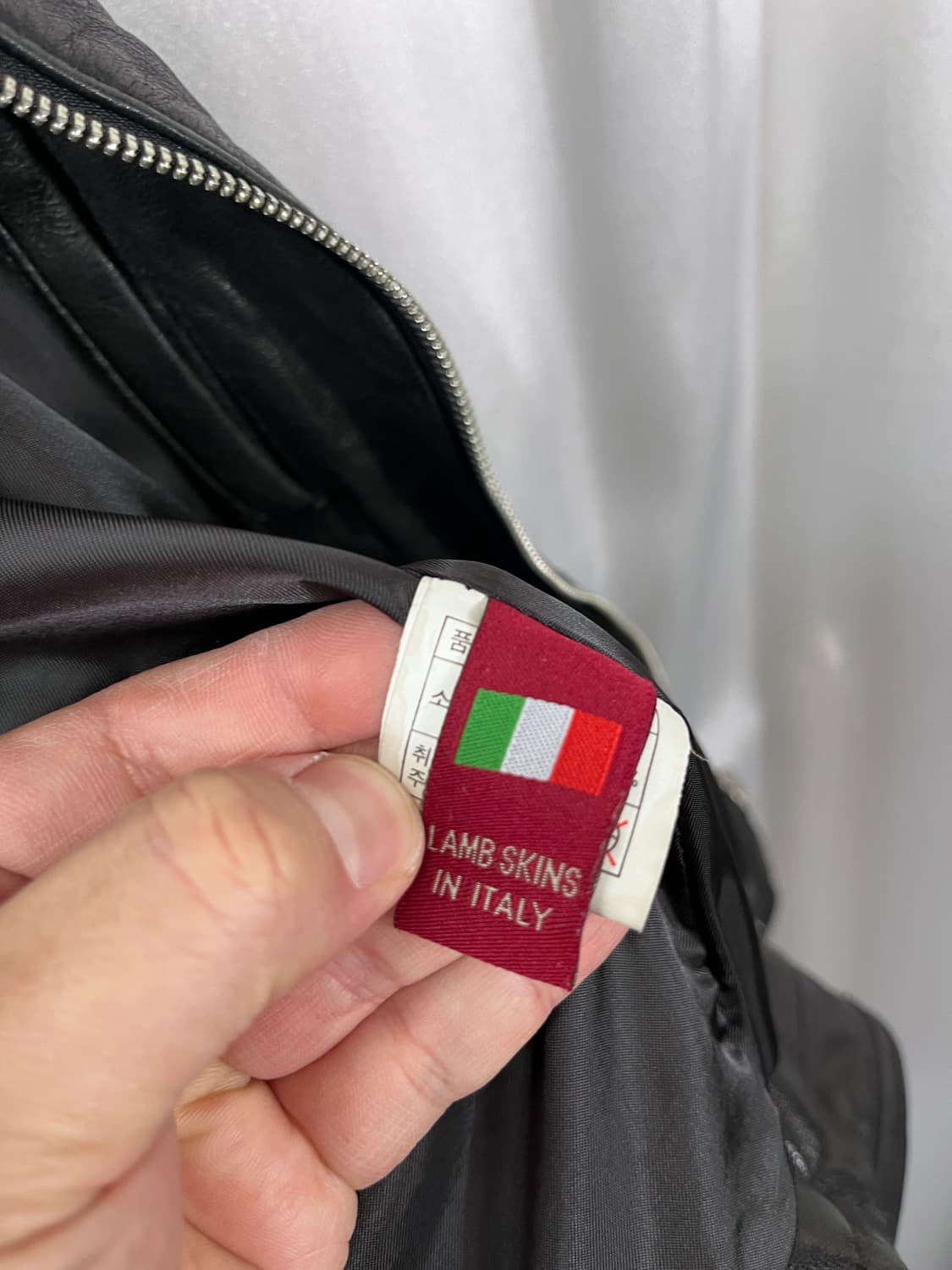 vintage lamb skin leather jacket  상품이미지8