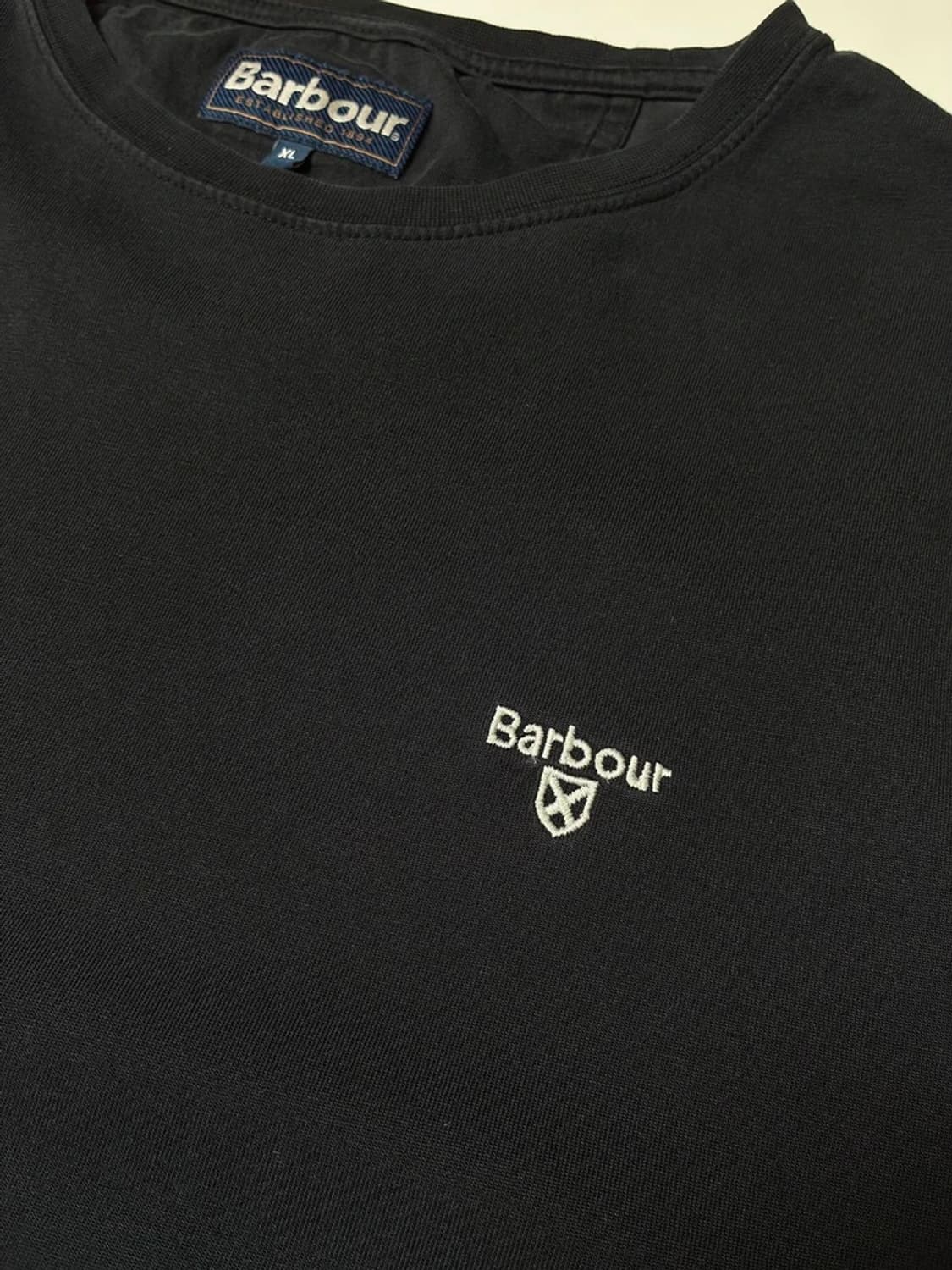 바버 BARBOUR 테일러드 로고 반팔 티셔츠 PN9175 상품이미지3