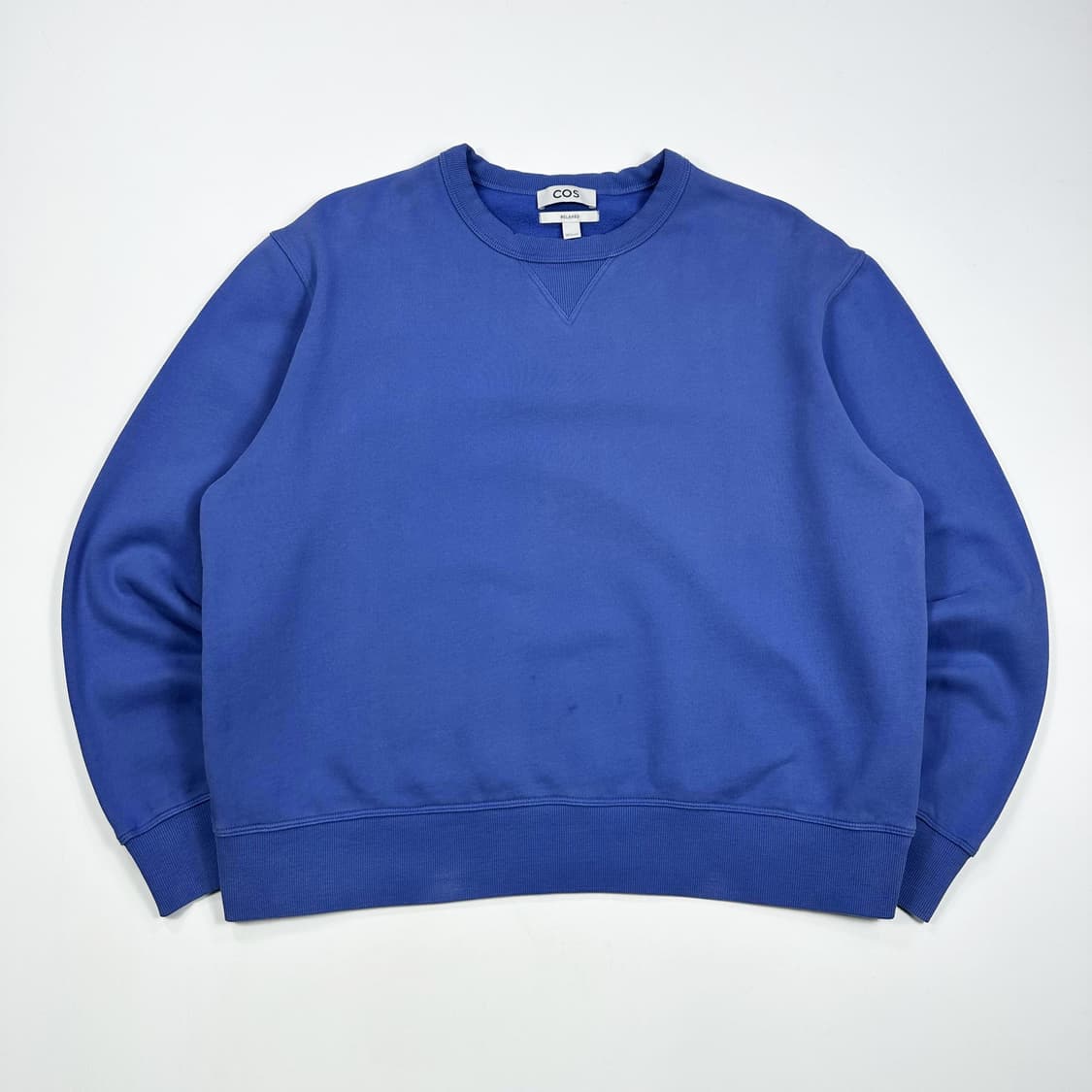 코스 COS 코발트 블루 크루넥 맨투맨 (L) 상품이미지2