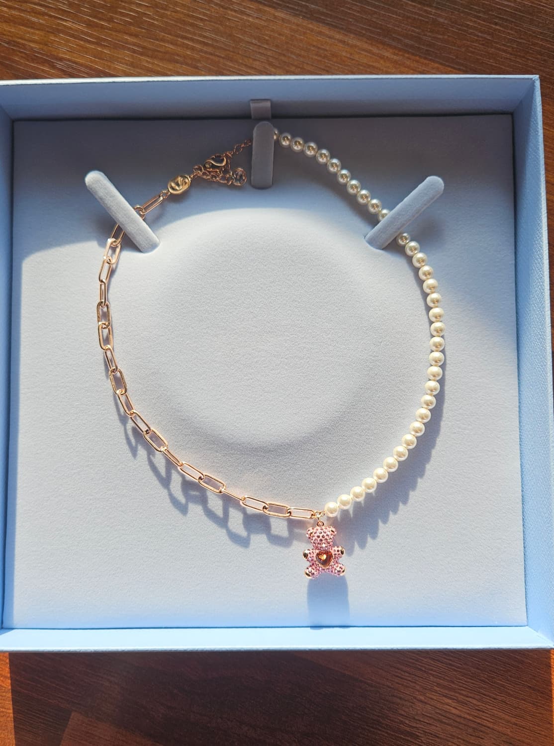 스와로브스키 테디핑크 로즈골드 새상품 상품이미지3