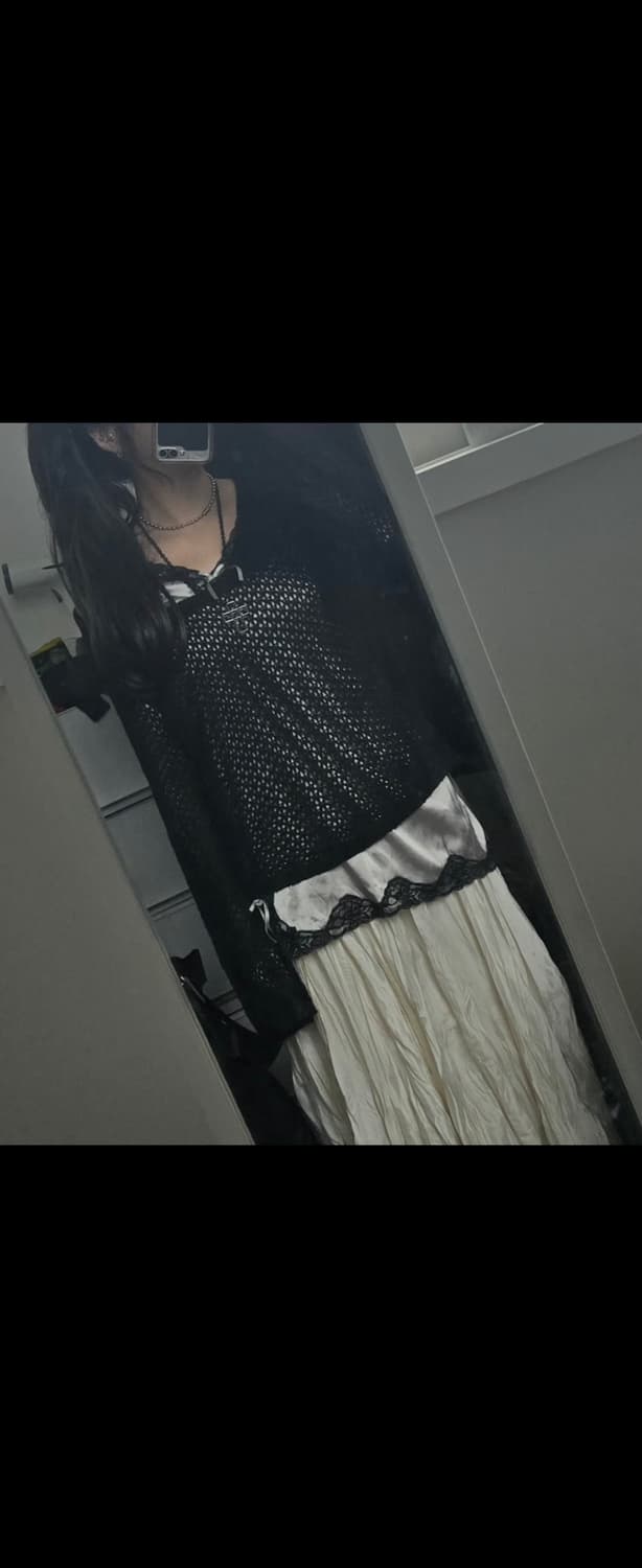 와걸 실크나시니트상의셋 상품이미지1