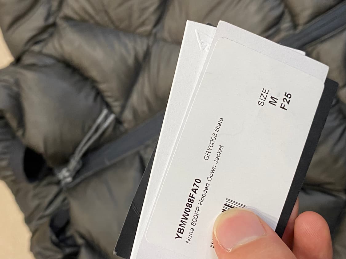 로아 아워레가시 nuna 패딩 M 상품이미지5