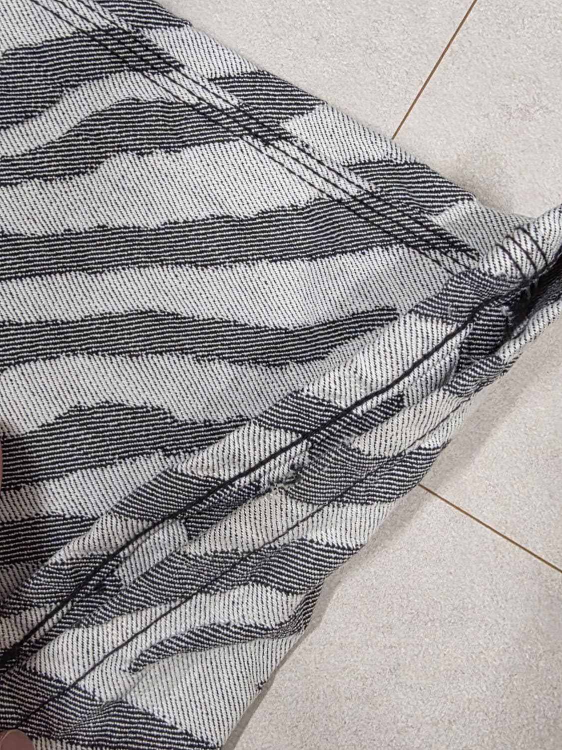 슈프림 더블 니 페인터 팬츠 지브라 - 24SS 상품이미지5