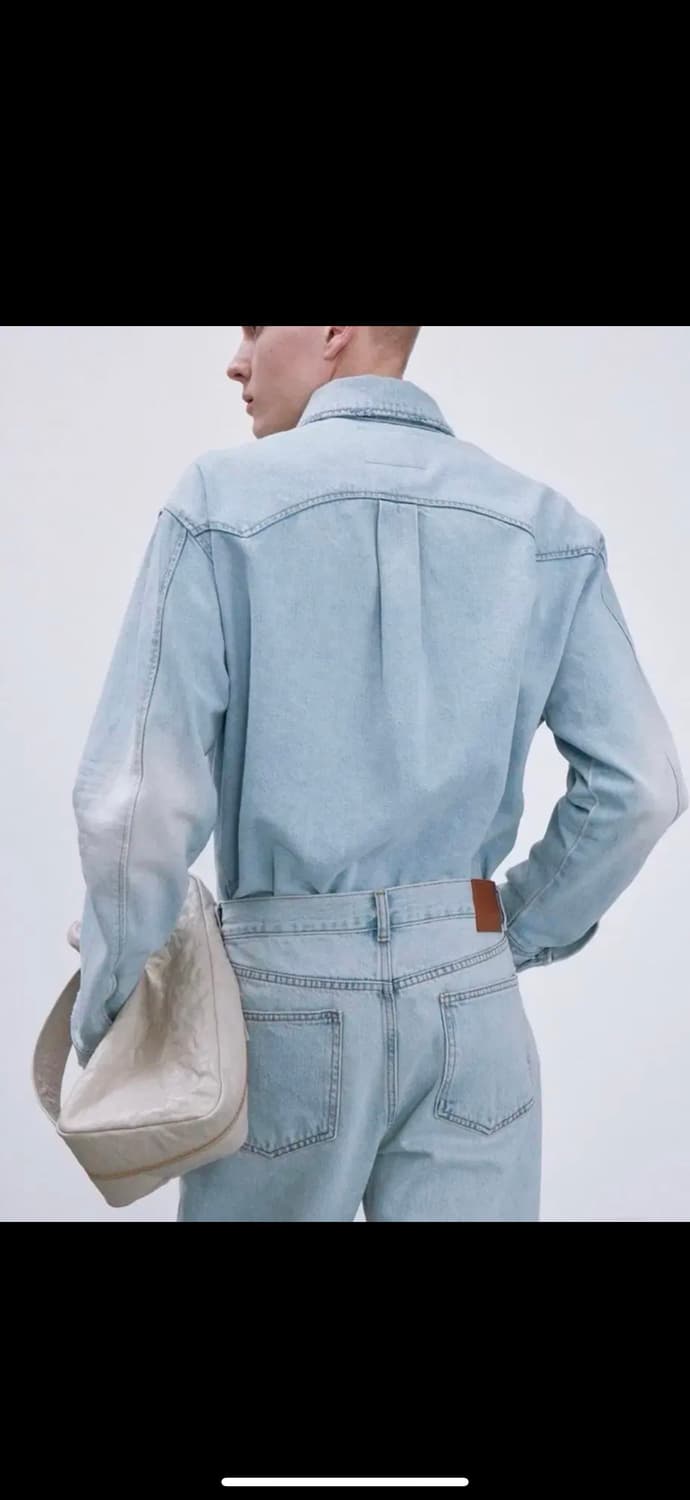 렉토 24S/S 시즌 RC 시그니처 데님 셔츠 상품이미지3