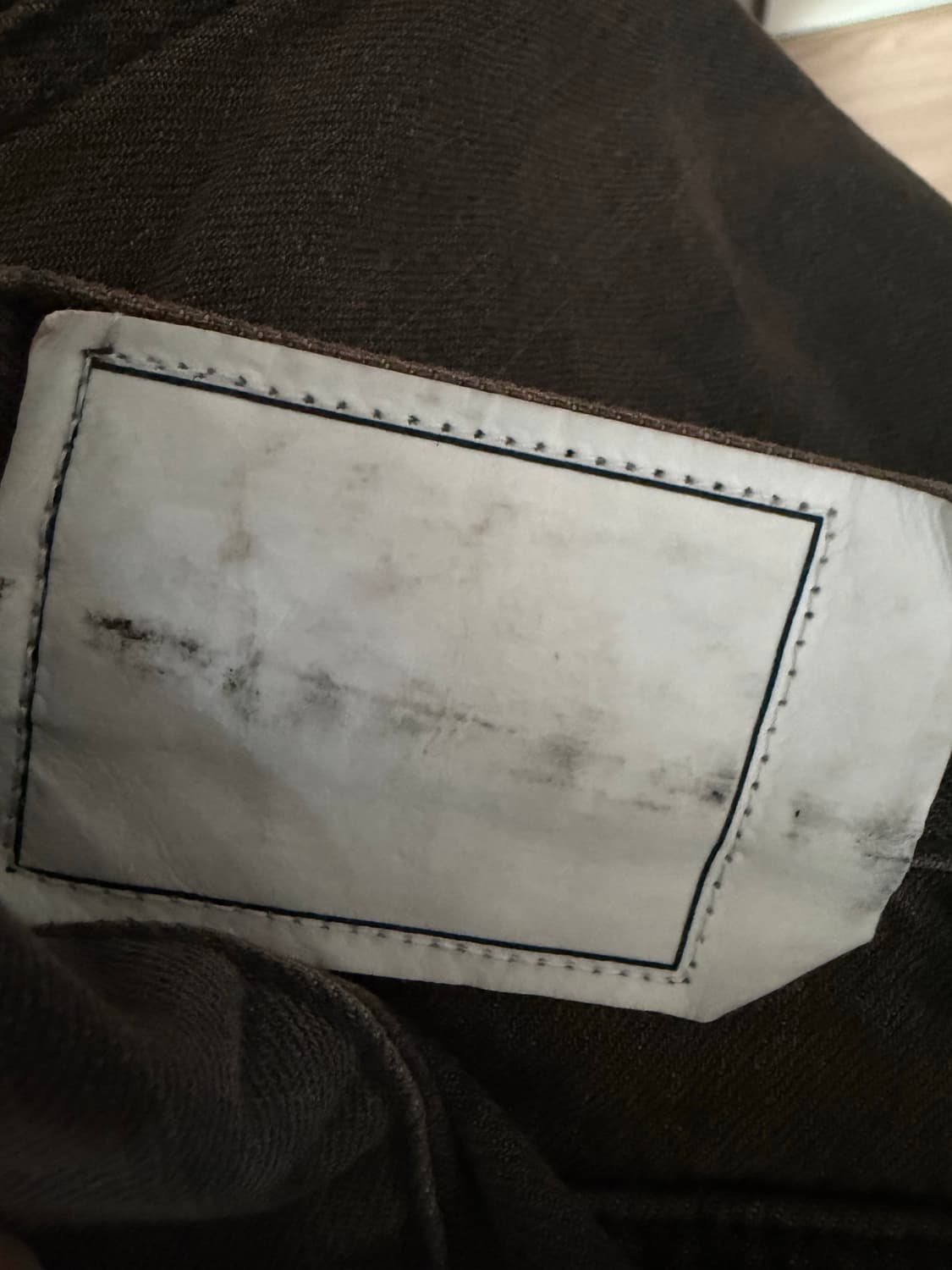 디스이즈네버뎃 레귤러 핏 진 브라운 상품이미지2