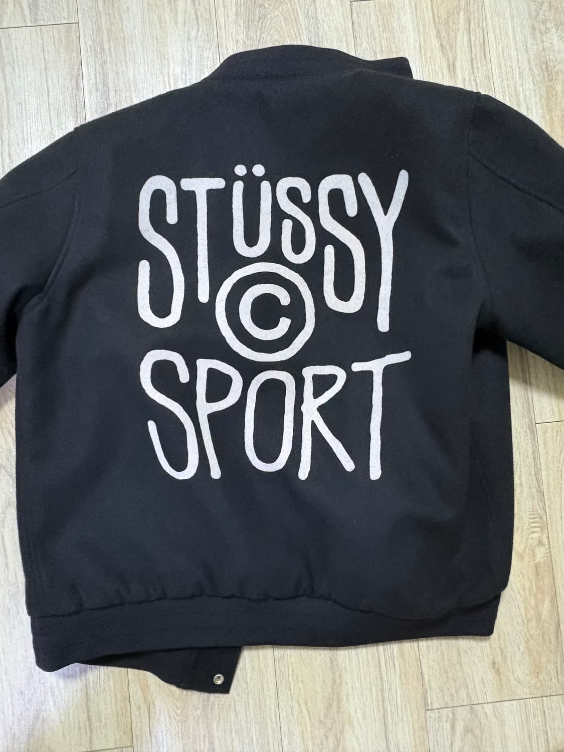 스투시스포츠 멜튼 바시티 자켓 L 상품이미지1