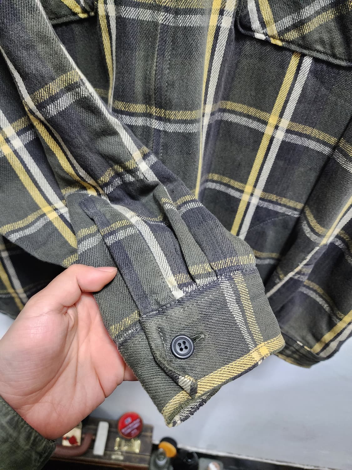 90s 리바이스 화이트탭 플란넬 자켓 (내피포함) 상품이미지4