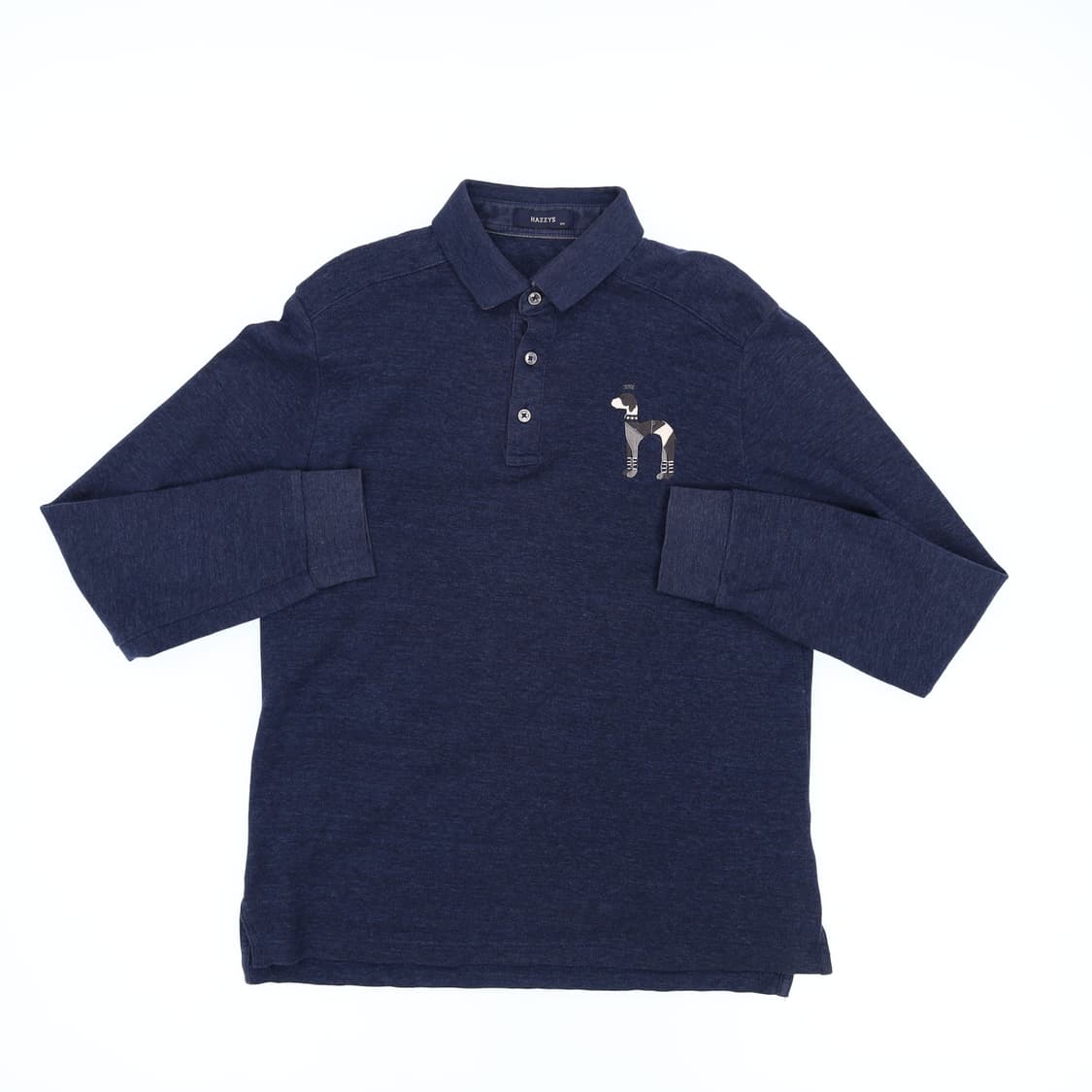 [100] 헤지스 남성 긴팔 카라 티셔츠 N6954 상품이미지1