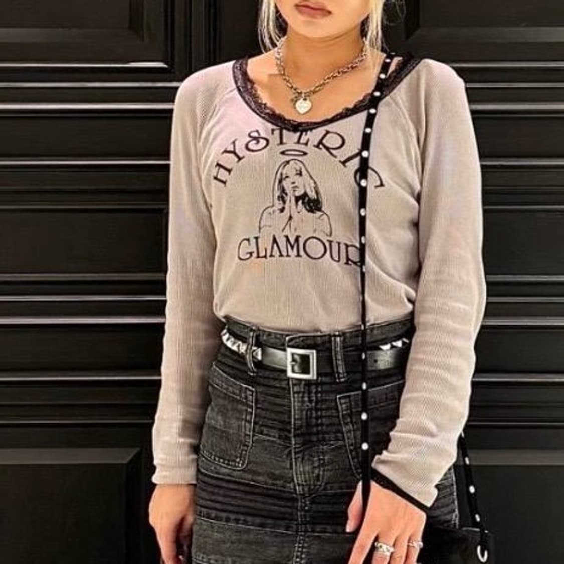 [품절제품/미개봉새상품] 히스테릭글래머 엔젤 롱슬리브  티셔츠 상품이미지3