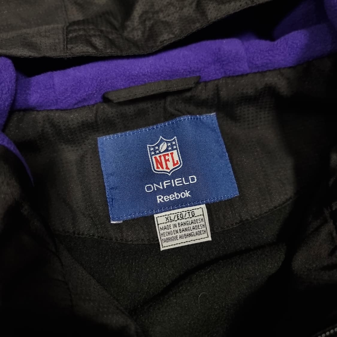 NFL 미네소타 바이킹스 리복 바람막이 상품이미지7