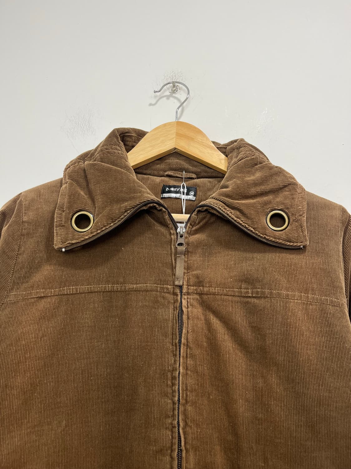 일본 빈티지 락펑크 골덴 코듀로이 누빔 집업 자켓 상품이미지3