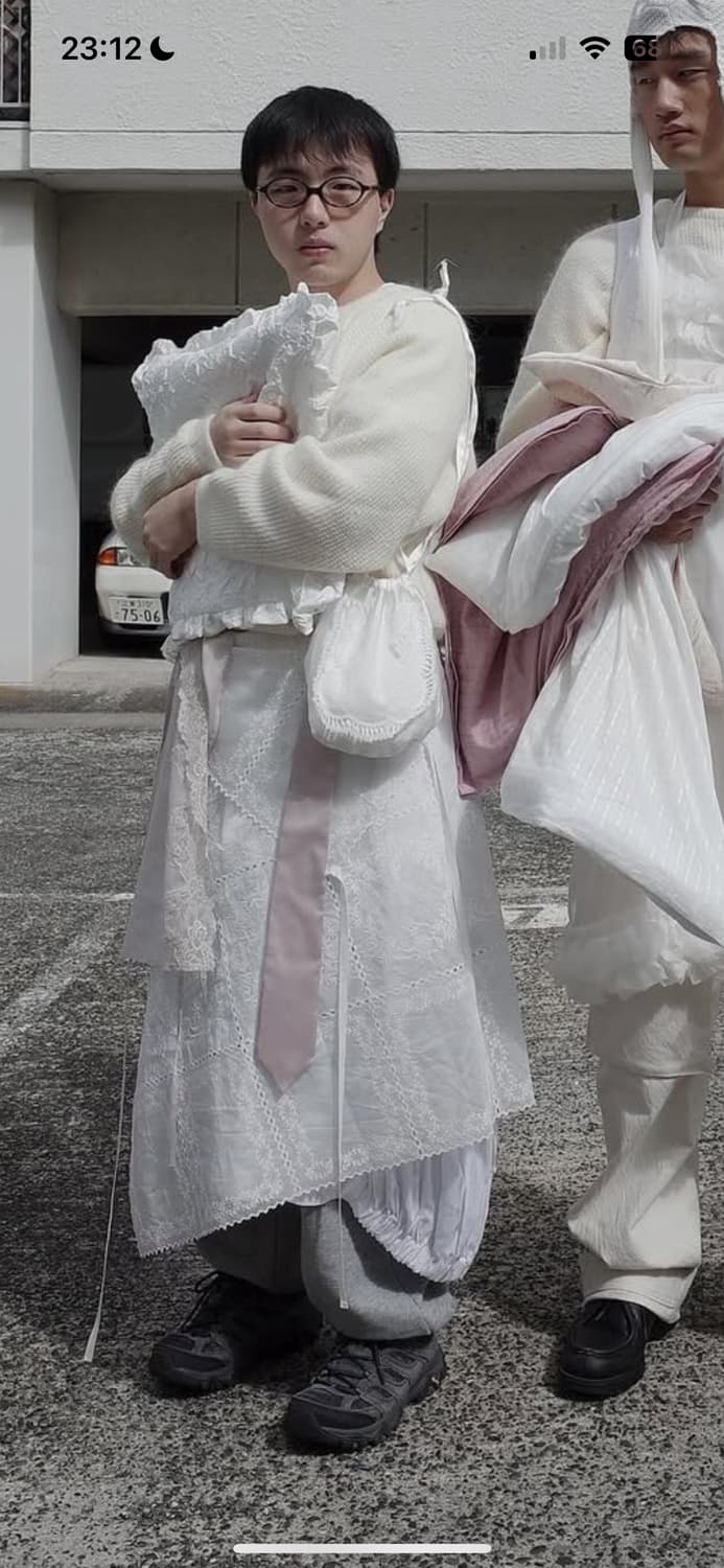 수집미학 레이어드 스커트 상품이미지1