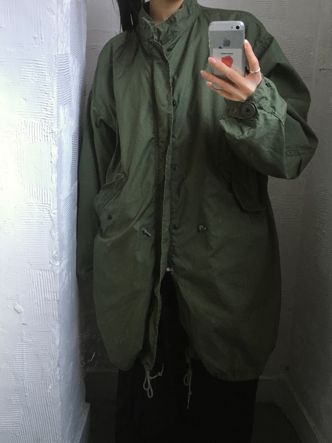 오리지널 M-65 피쉬테일 카키 파카 상품이미지1