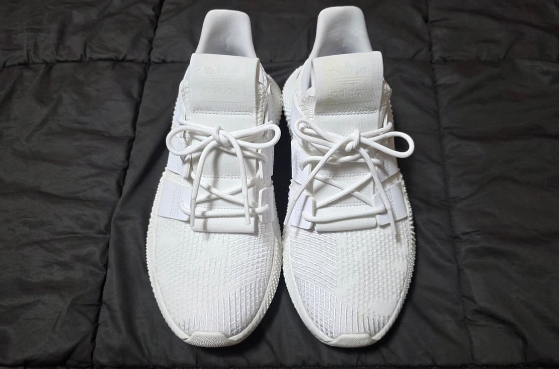 [촬영용 1회 착용] 아디다스 프로피어 트리플 화이트 (250mm) 상품이미지3