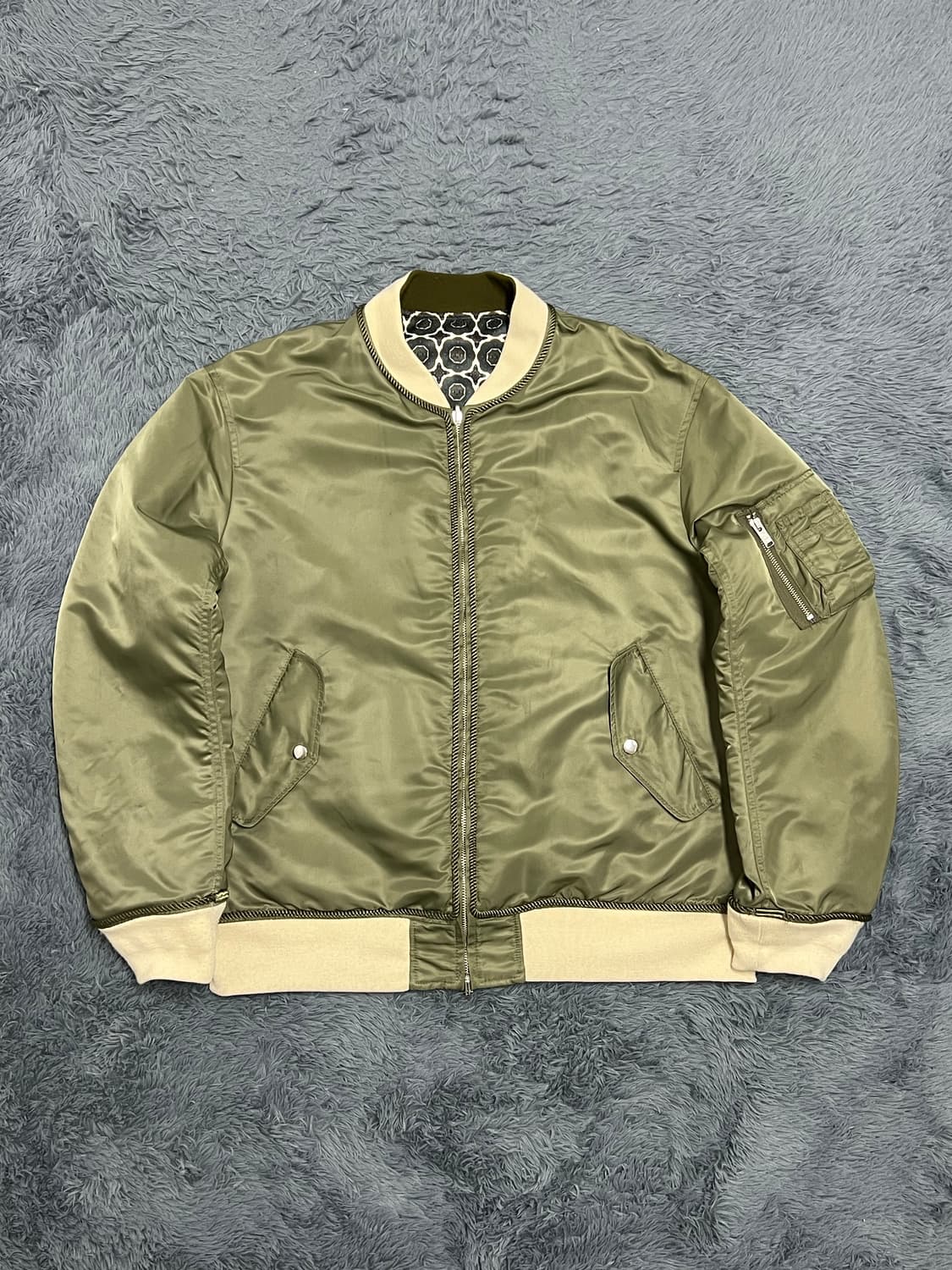 (정품 매장택) 언더커버 리버시블 항공점퍼 100사이즈 상품이미지1