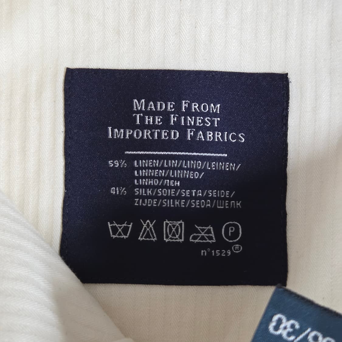 폴로랄프로렌 투턱 실크 블랜드 린넨팬츠 36/30 상품이미지6