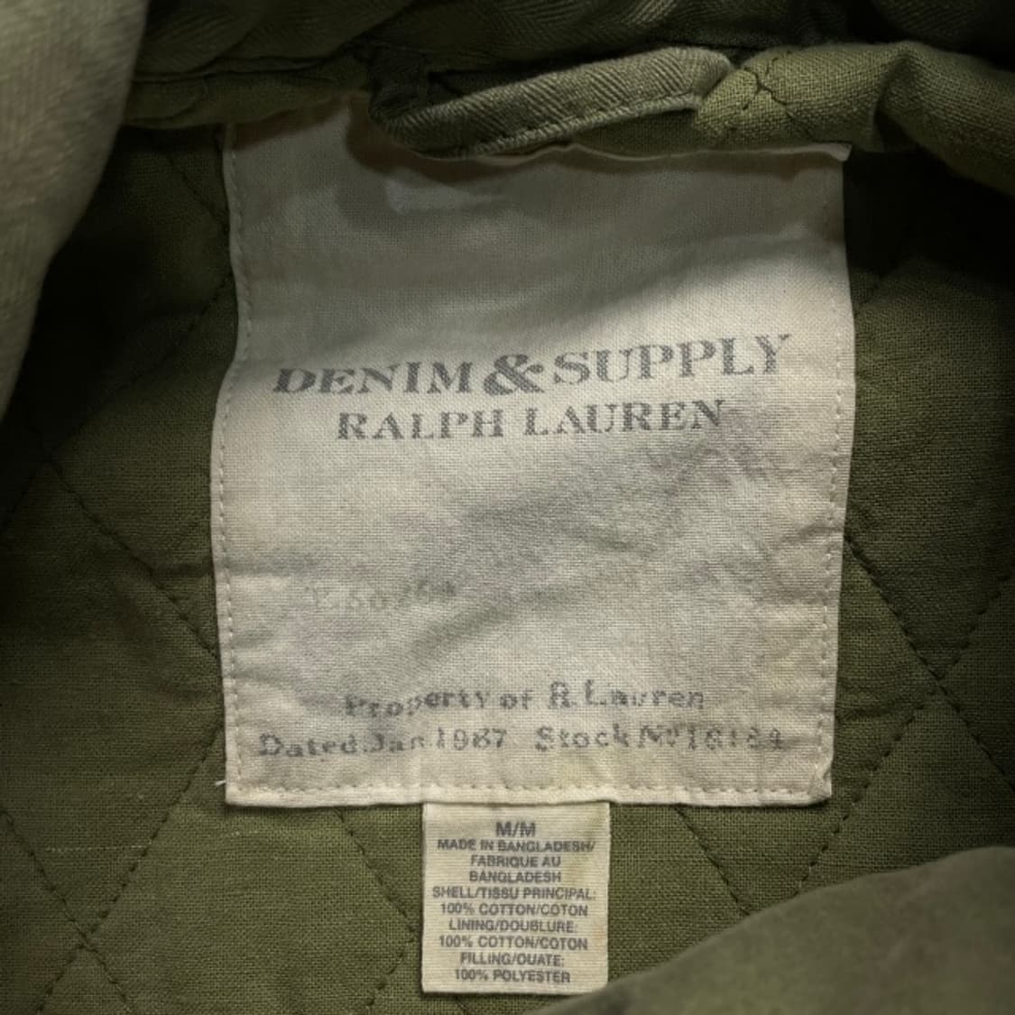 100 데님 앤 서플라이 랄프로렌 사우스 웨스턴 깃털 조끼  상품이미지3