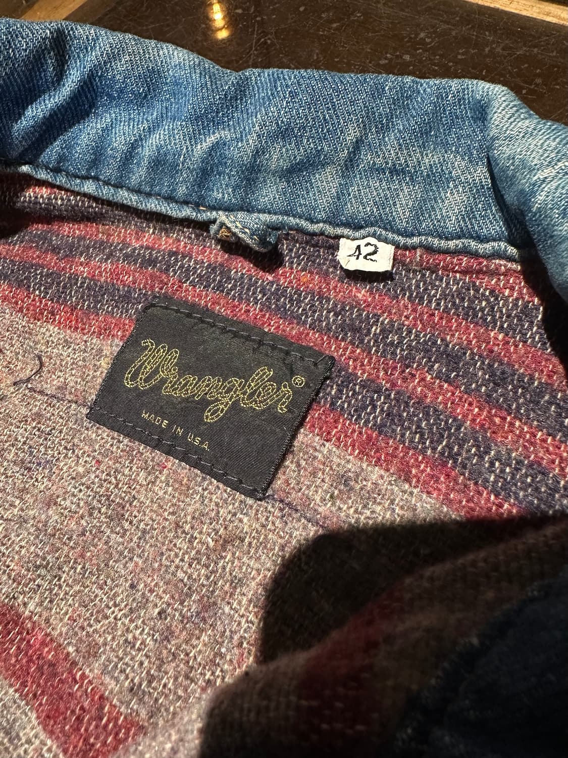 70s USA 빈티지 랭글러 20MJ 데님 자켓 124MJ 상품이미지6