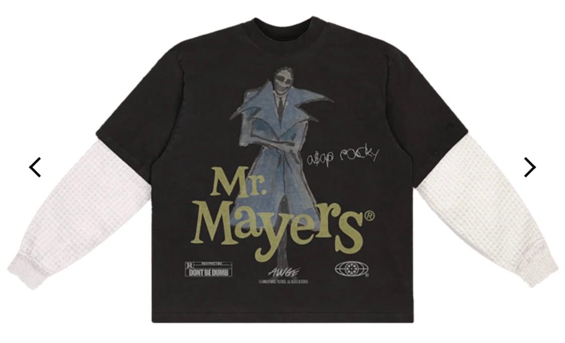 [XXL] Asap Rocky Don’t Be Dumb 머천다이즈 티셔츠 상품이미지2