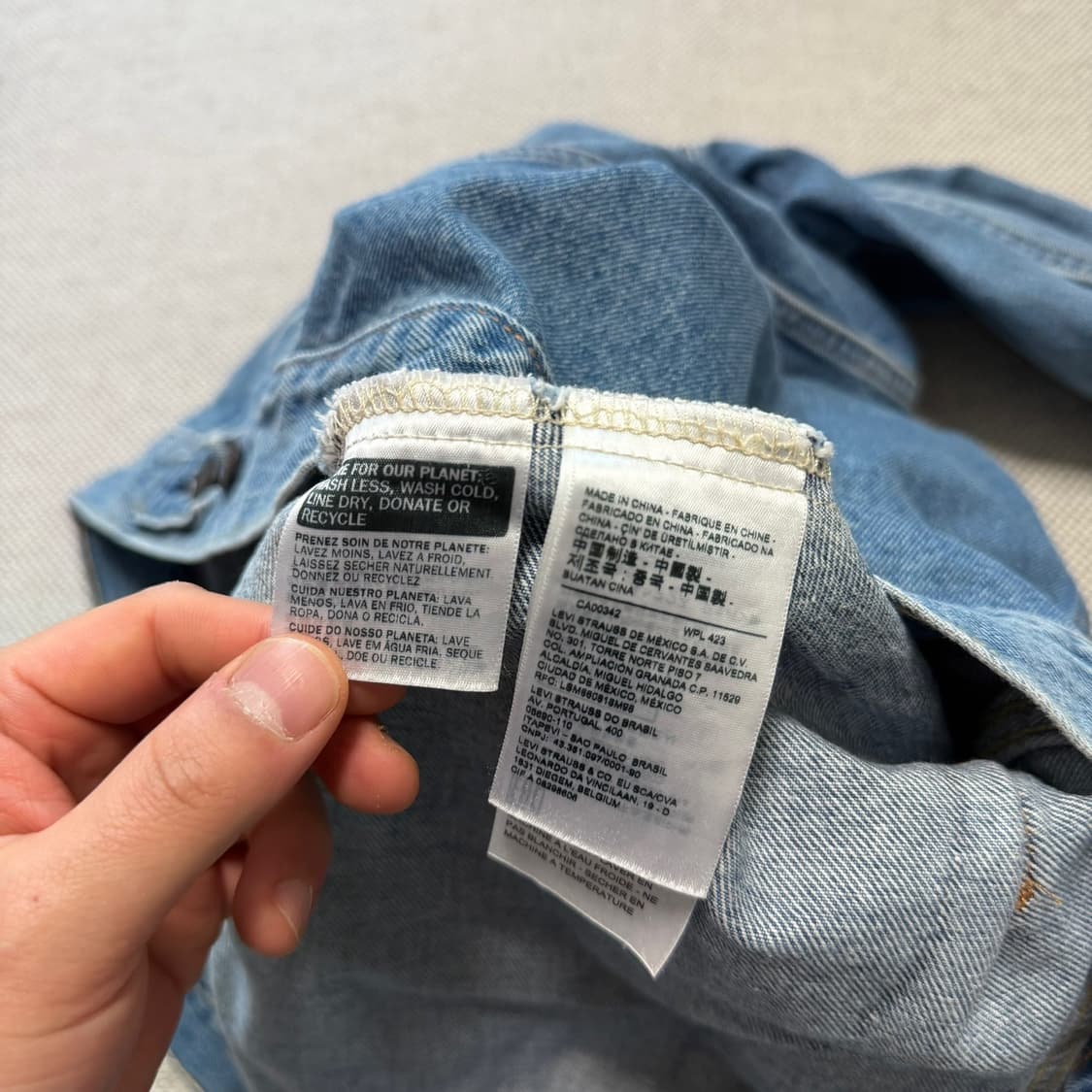 리바이스 데님 트러커 자켓 상품이미지4