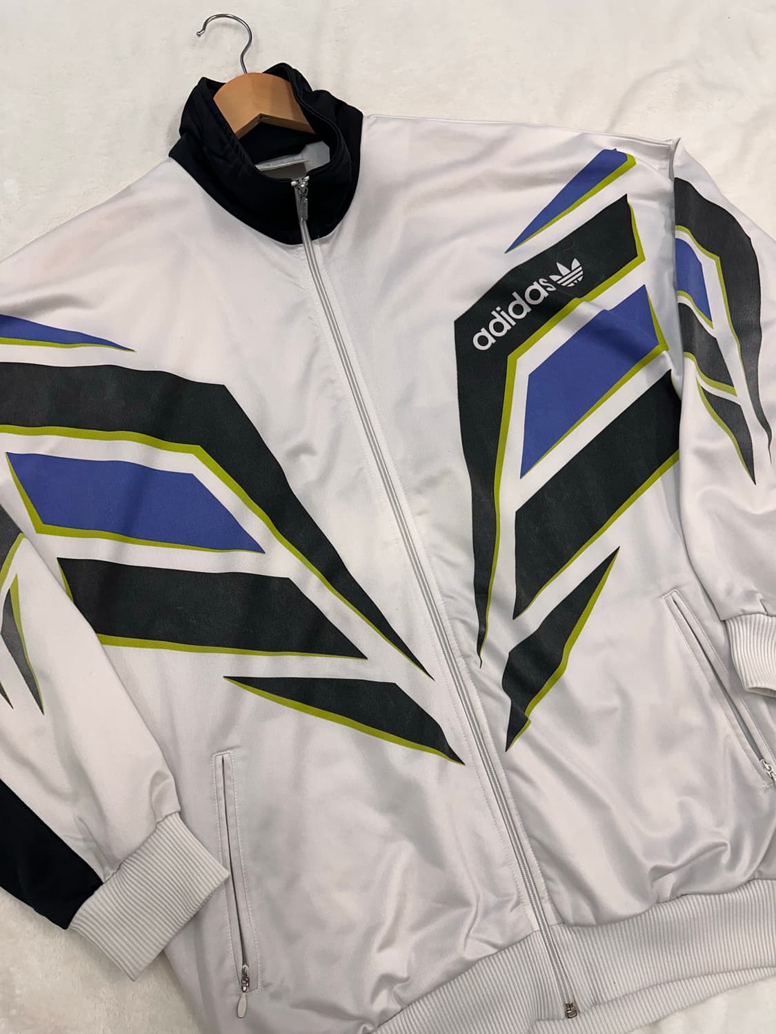 (XL-2XL)90s 아디다스 빈티지 트랙탑 져지 상품이미지2