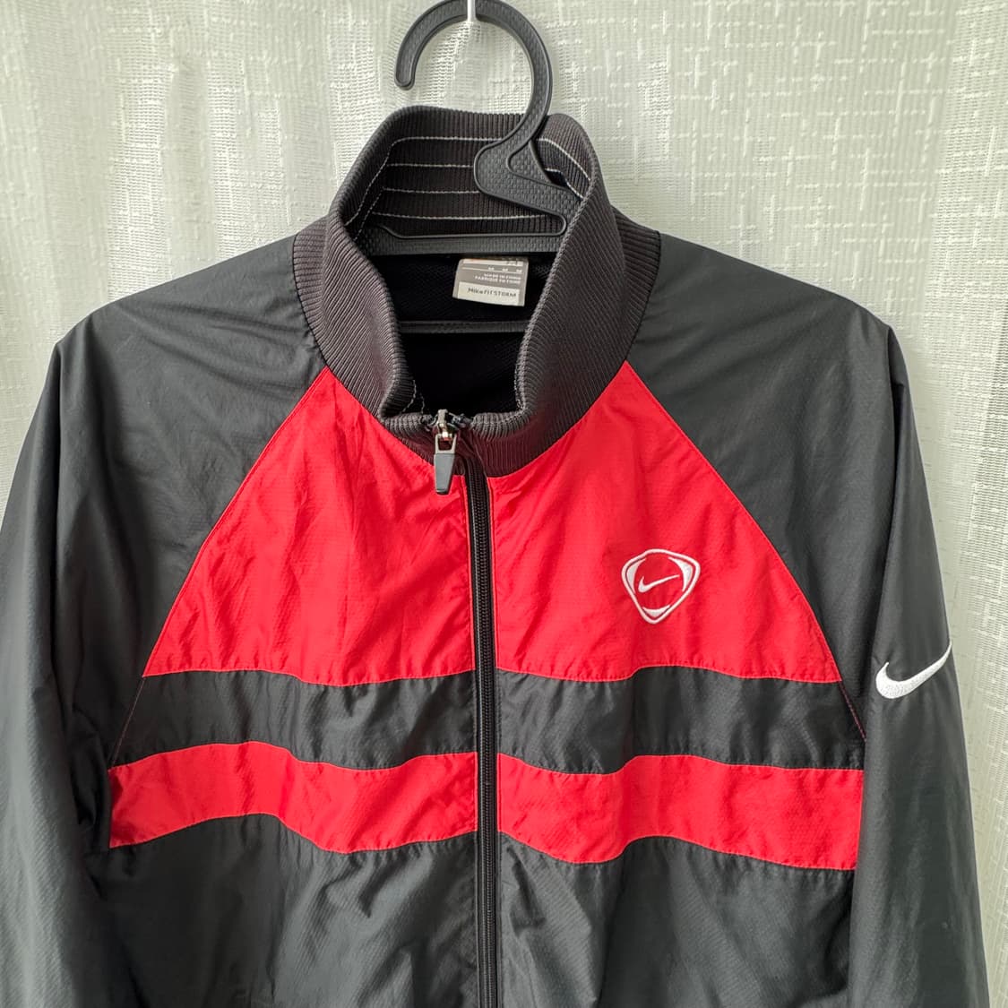 나이키 레트로 레드 블랙 바람막이 져지 M 상품이미지2