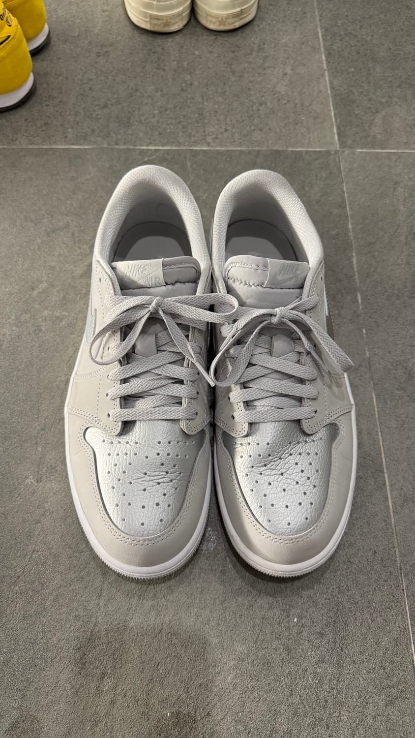 나이키 에어 조던 1 로우 회색/실버 280 상품이미지1