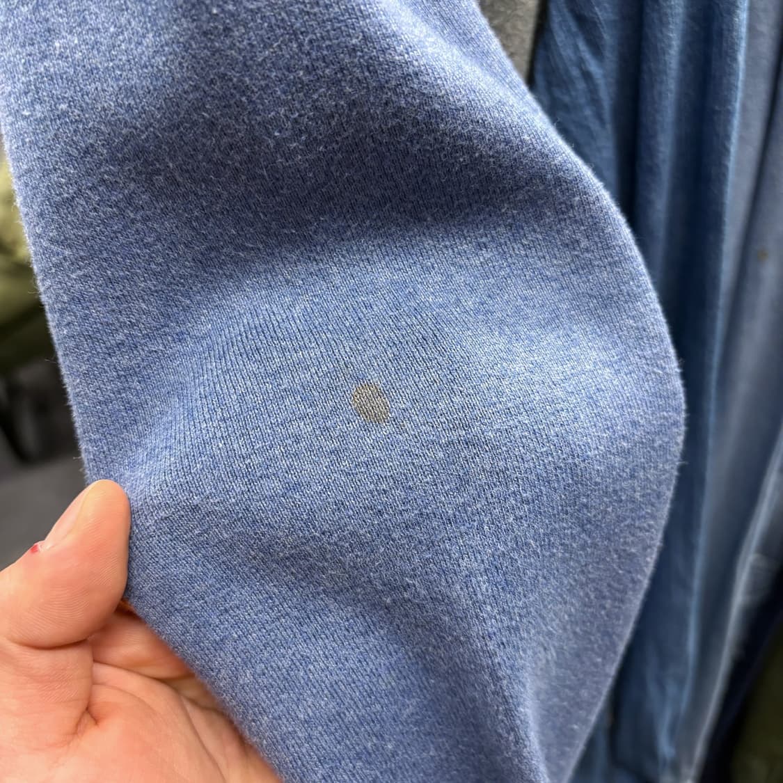 폴로 랄프로렌 피마코튼 브이넥 니트 스웨터 보카시 블루 N723 상품이미지6