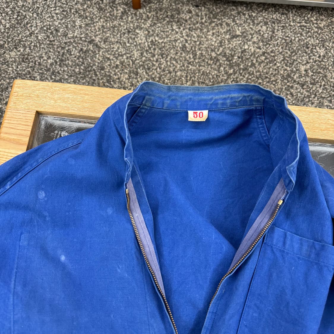 70s 빈티지 프렌치 워크 자켓 (XL)   상품이미지6
