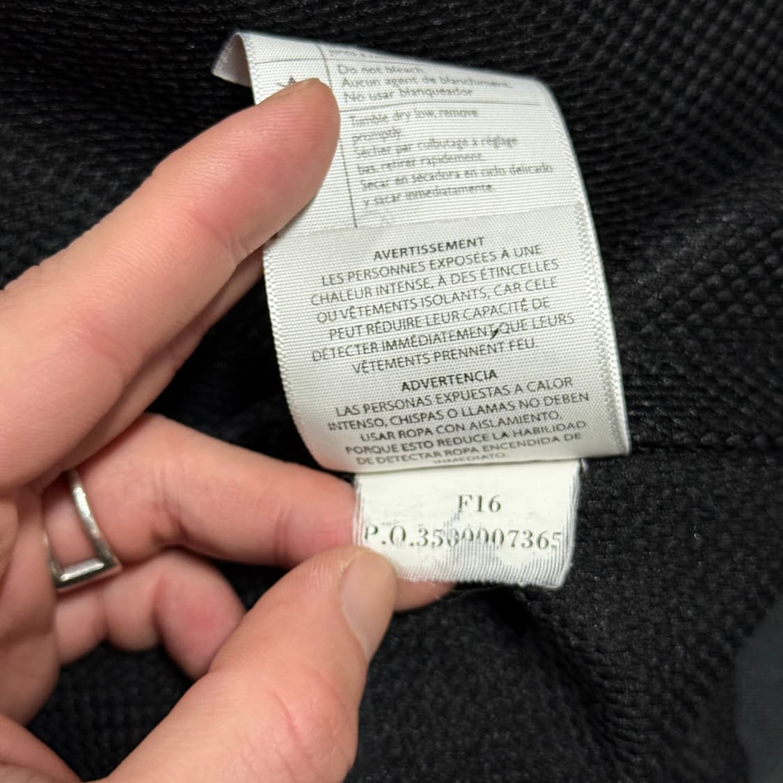 칼하트 빅사이즈 레인디펜더 후드집업 다크 그레이 상품이미지9