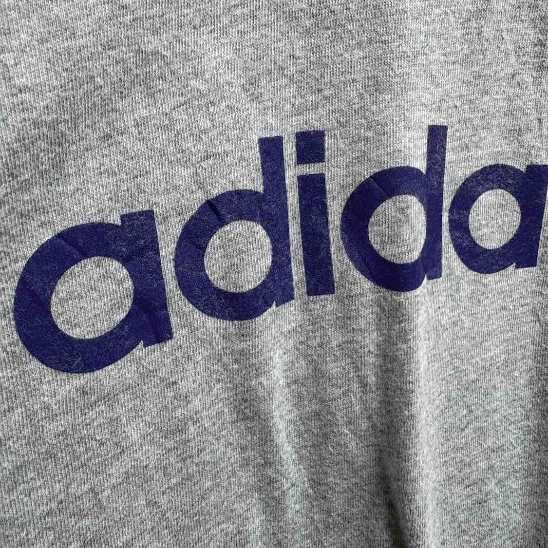 ADIDAS 아디다스 그레이 삼선 롱 슬리브 M JPN 상품이미지6