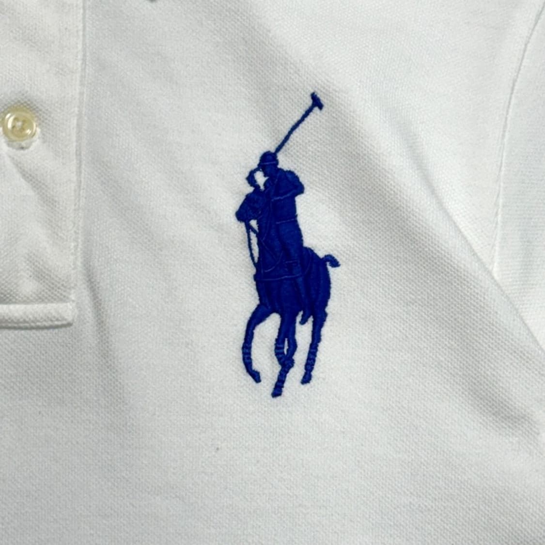 RALPH LAUREN 빅포니 PK 반팔 화이트 L 상품이미지2