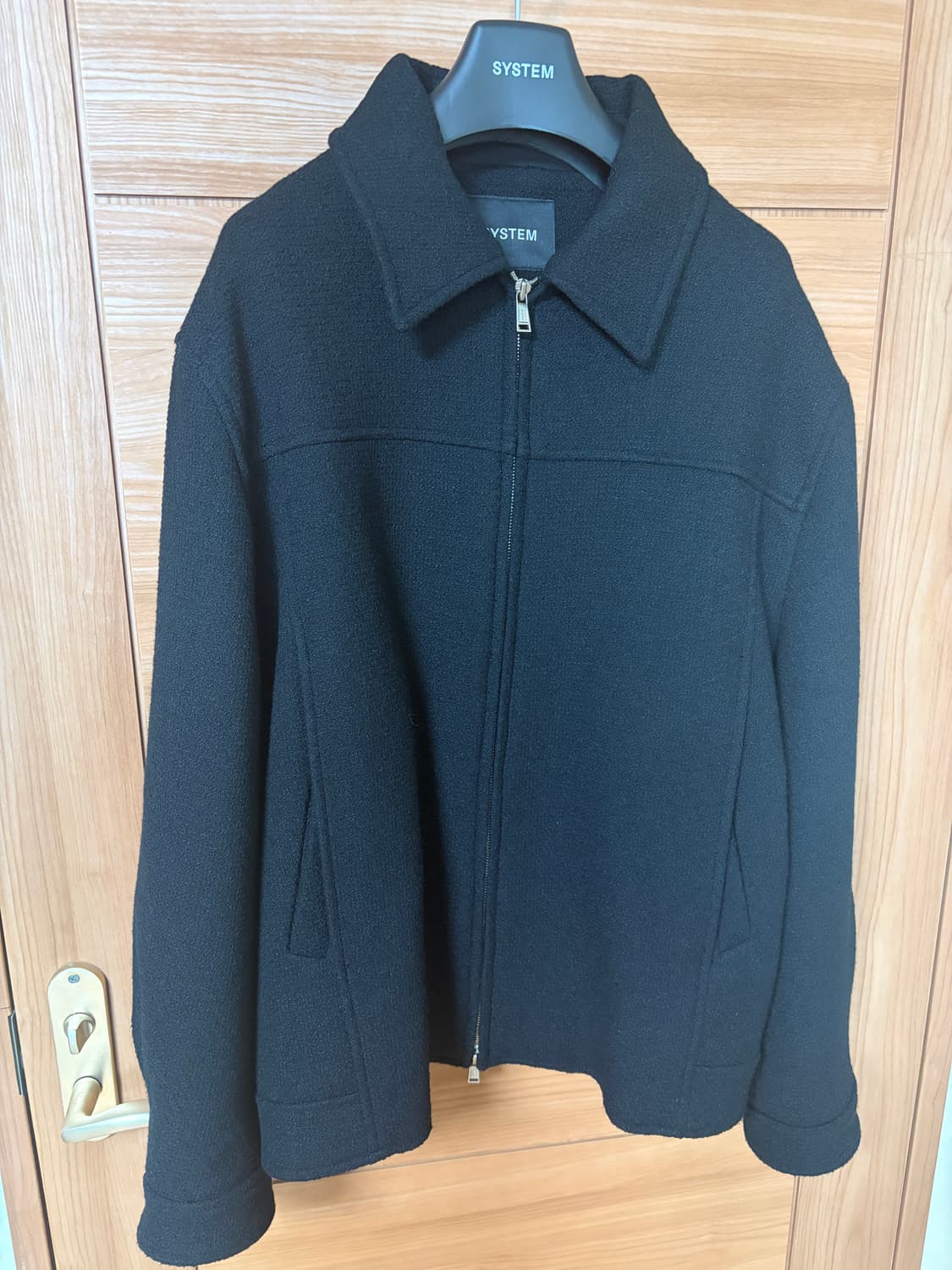 시스템옴므 울 블렌드 트위드 집업 자켓 105 상품이미지1