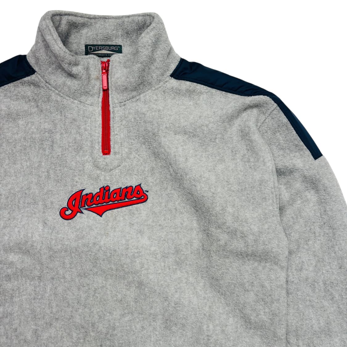 스타터 클리블랜드 인디안스 반집업 플리스 자켓 L 상품이미지2