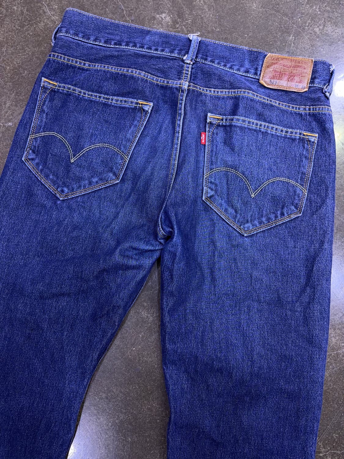 리바이스 523 스트레이트핏 중청 데님팬츠 청바지 36 상품이미지7