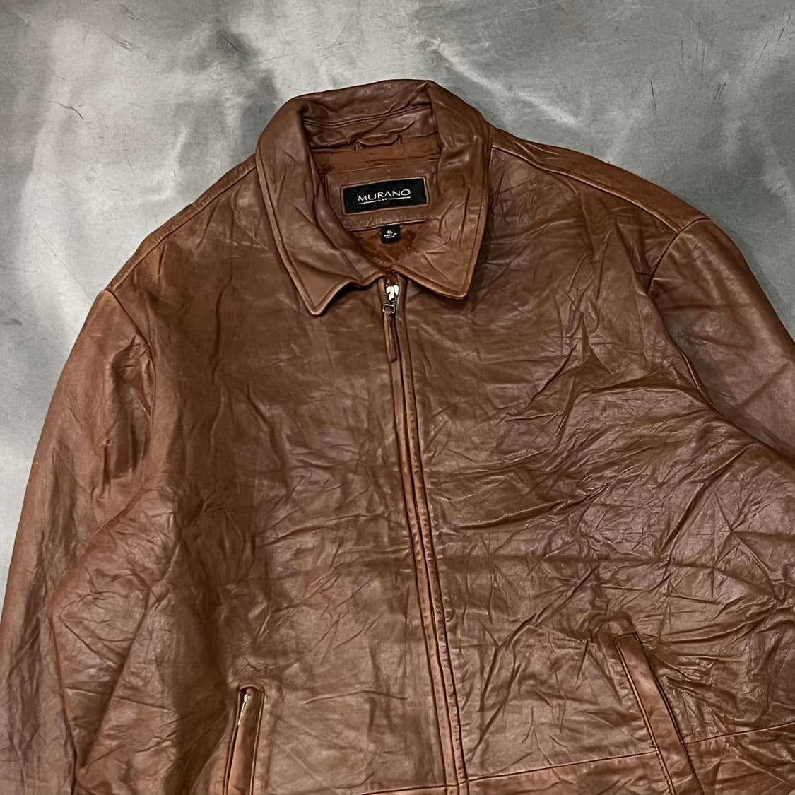 무라노 램스킨 레더 자켓 y14982 상품이미지3
