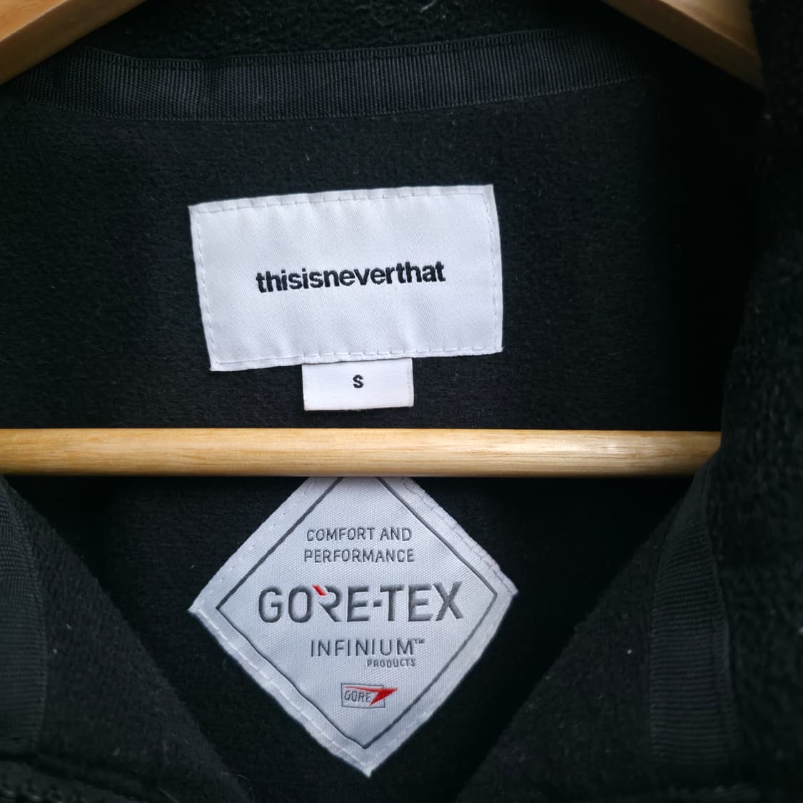 [M] 디스이즈네버댓 고어텍스 플리스 자켓 블랙 상품이미지6