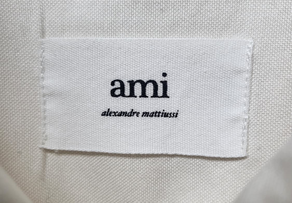 아미 남성셔츠 41/100 스몰하트 옥스퍼드 셔츠 MM46 상품이미지3