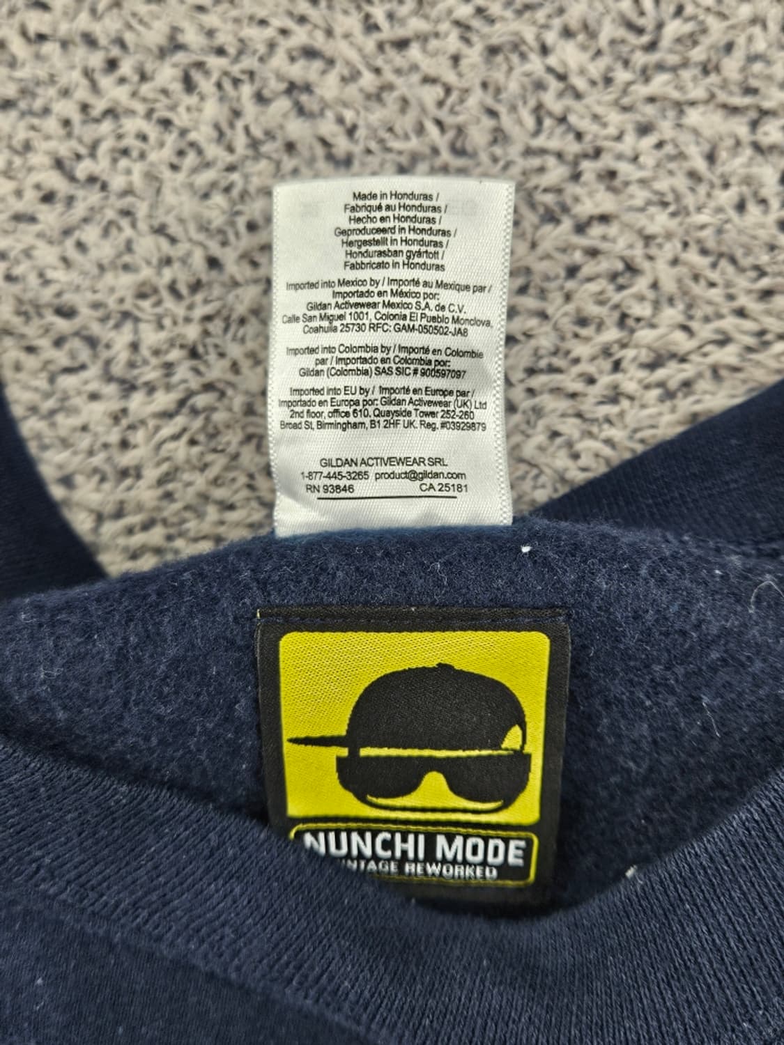 칼하트X길단 아플리케 커스텀 맨투맨 스웻셔츠 ( XL ) / 11540 상품이미지9